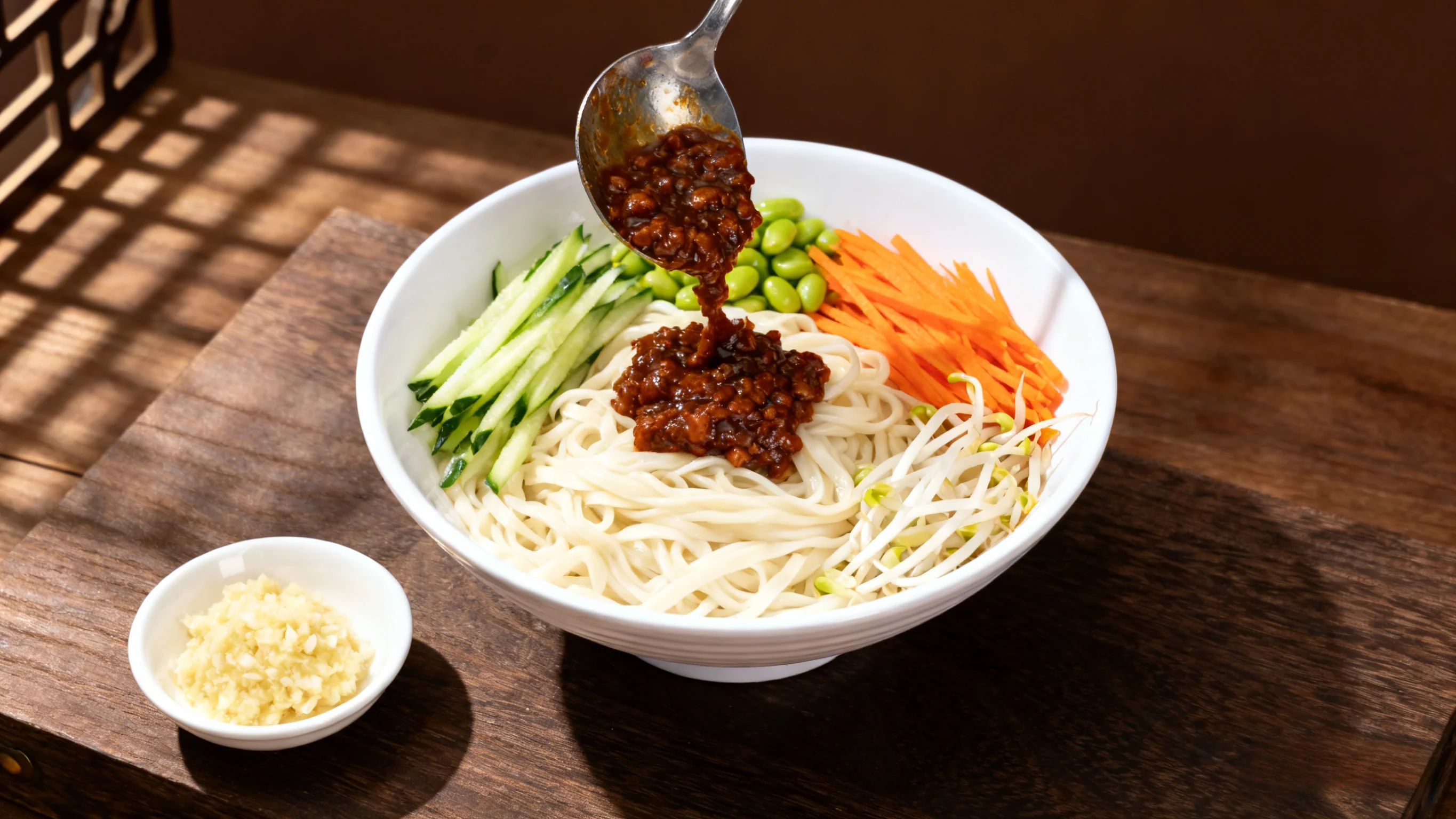 Assembling Zhajiangmian