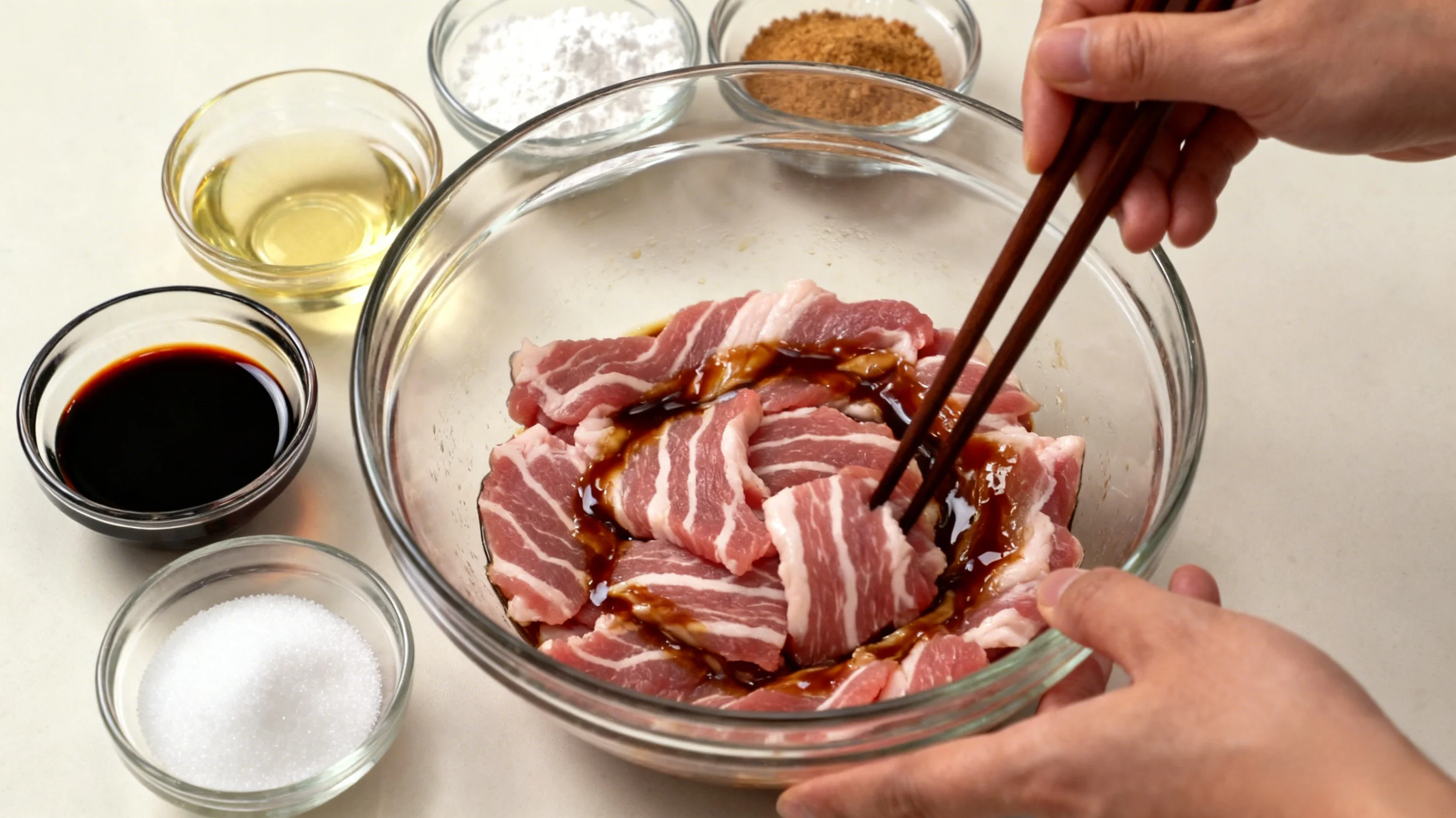 Marinating Pork