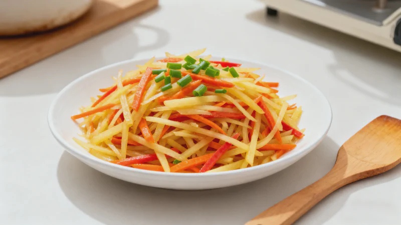 Carrot and Potato Shreds: The Crispy, Appetizing Classic Stir-Fry