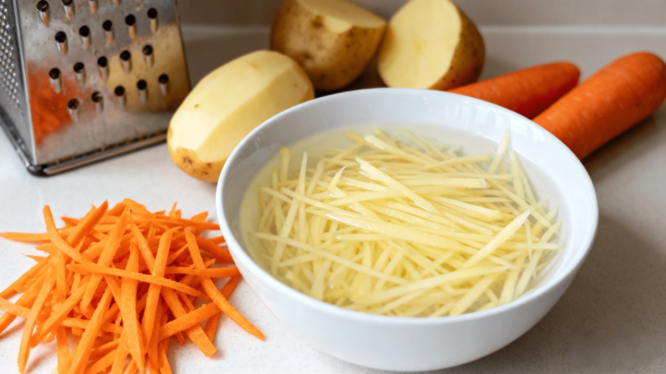 Preparing the Shreds