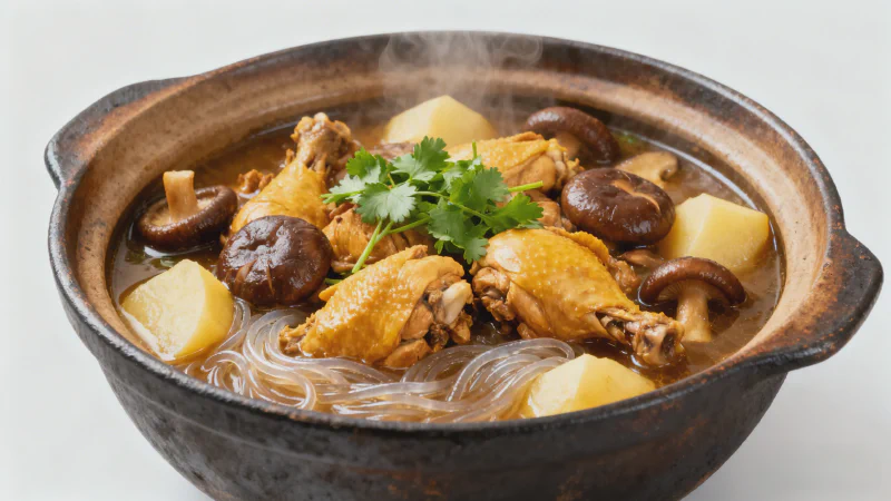 Chicken and Mushroom Stew: Northeast Chinese Classic with 3 Secrets for Tender Chicken and Rich Mushrooms