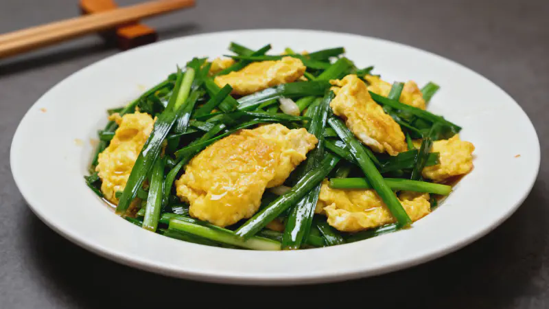 Featured image of post Chive and Egg Stir-fry: Secret to Tender Juicy Perfection