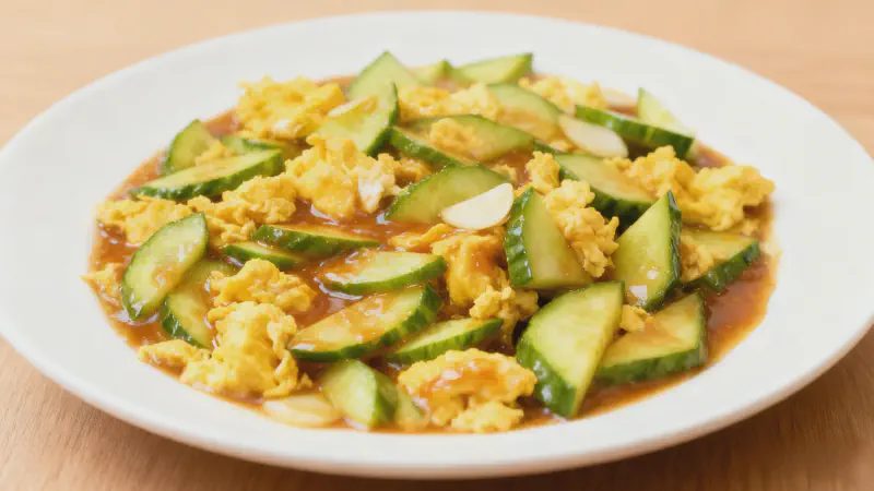 Featured image of post Cucumber Scrambled Eggs: Refreshing and Quick Homemade Delight