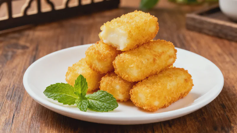 Golden Fried Milk: Crispy Outside, Tender Inside Childhood Memory