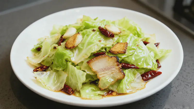 Featured image of post Hand-Torn Cabbage: The King of Savory, Spicy, and Crisp Homestyle Sides