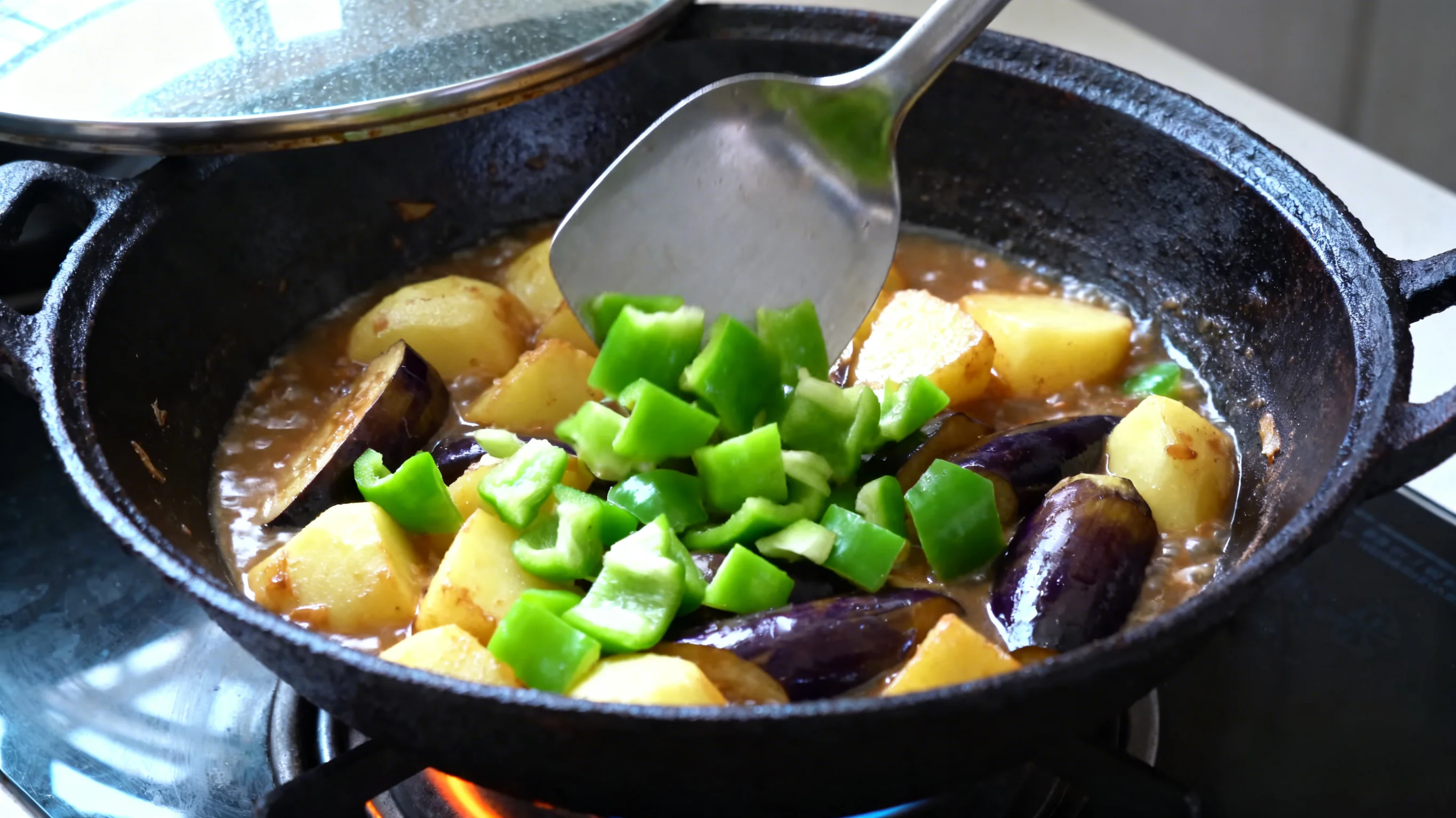 Adding Bell Pepper