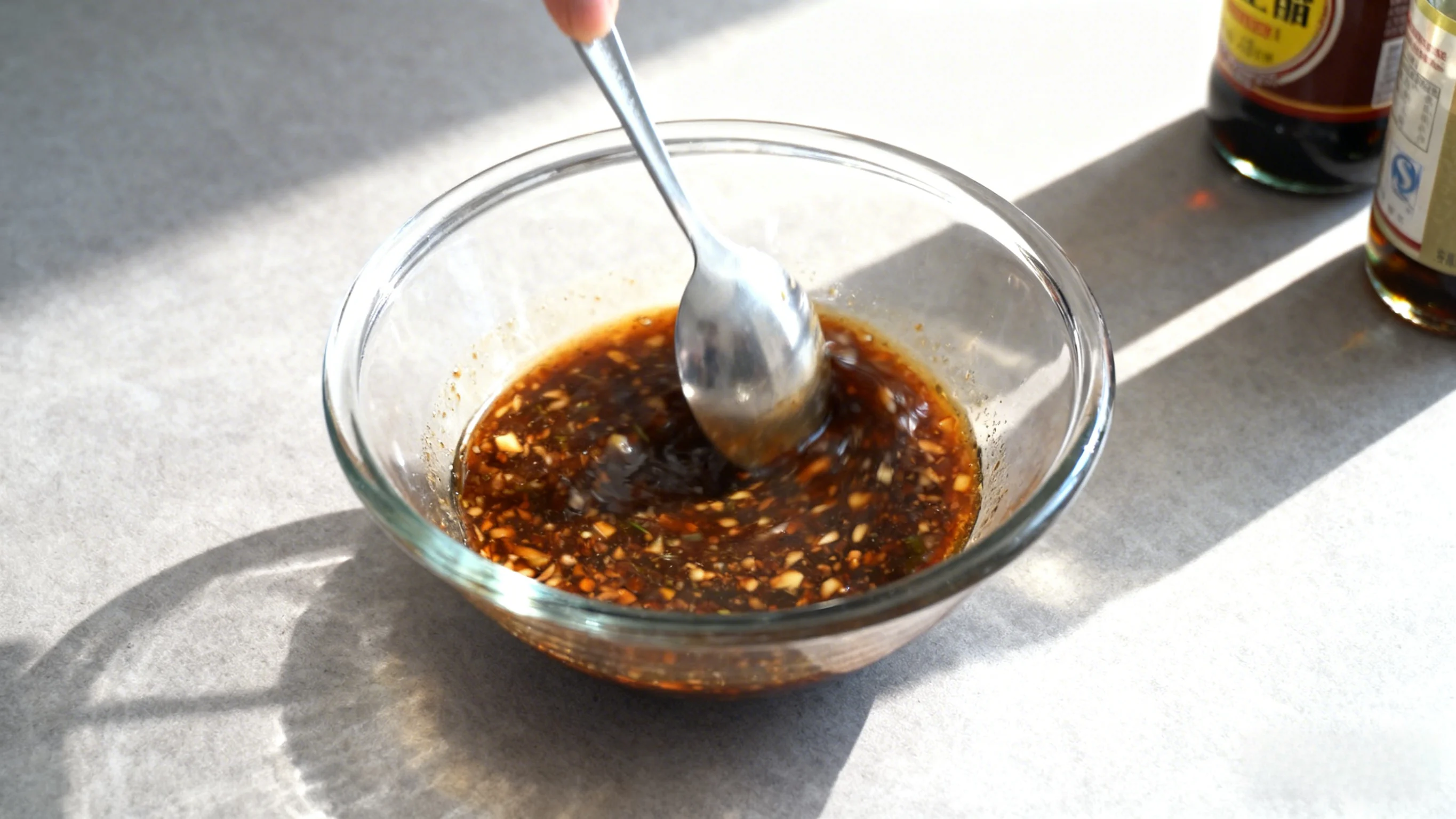 Mixing Sauce