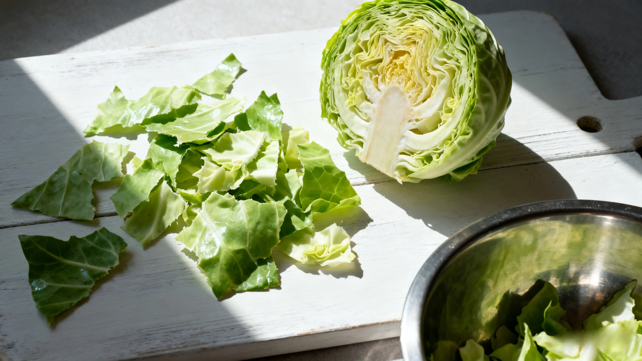 Preparing Cabbage