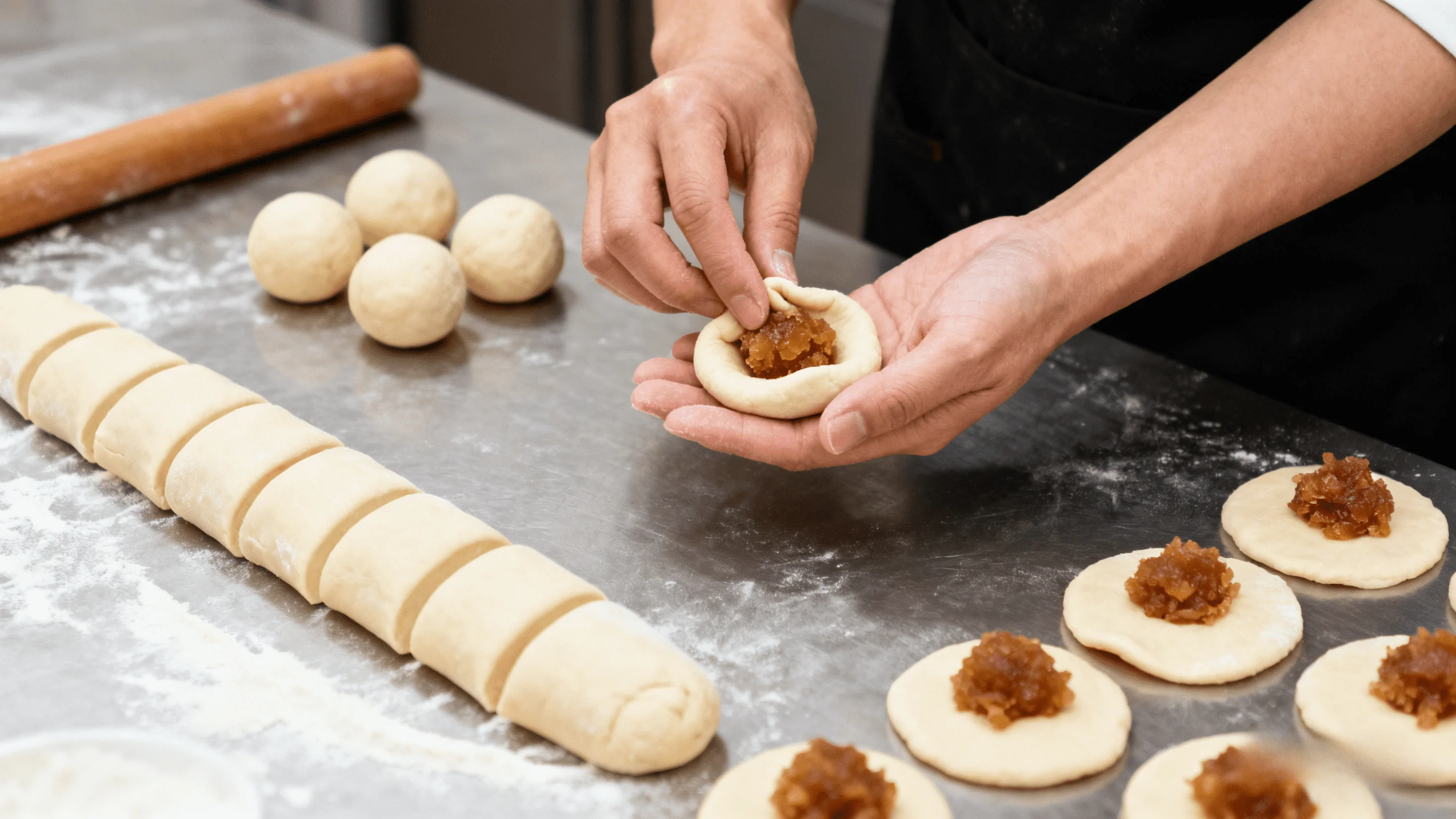 Shaping the Cakes