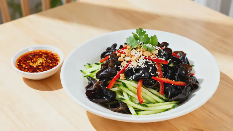 Featured image of post Wood Ear Mushroom Salad: Refreshing Summer Essential with 3 Secrets to Perfect Crispiness